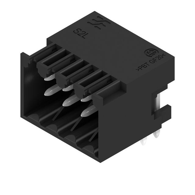 S2L 3.50/08/90G 3.5SN BK BX Złącze wtykowe płytek drukowanych /120szt./ WEIDMULLER