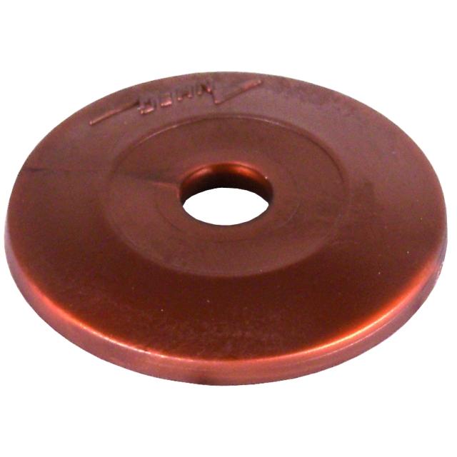 Podkładka, wys. 5 mm, fi 37 mm, tworzywo, brązowa 276007 DEHN