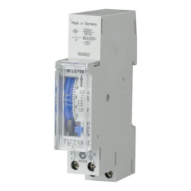 TSSD1NO Analogowy zegar sterowniczy 24h 1 zw. 167389 EATON