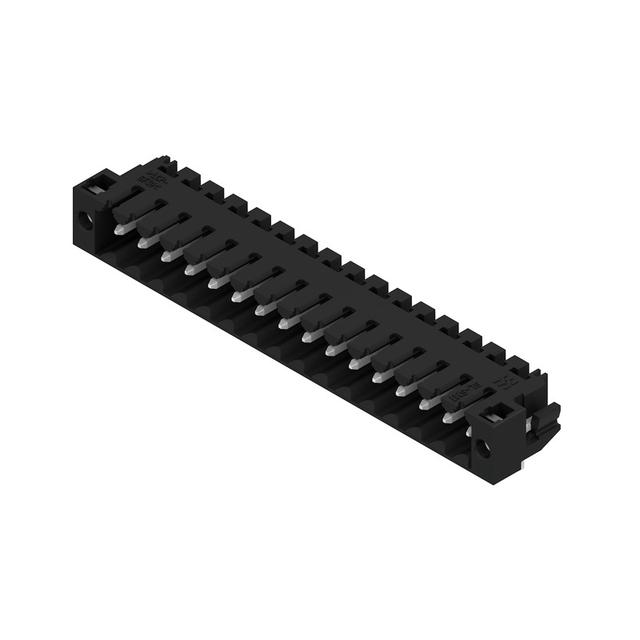 SL-SMT 3.50/16/90LF 1.5SN BK BX Wtyki PCB (złącza płyty), 3.50 mm, Liczba biegunów: 16, kąt odejścia: 90° /24szt./ 1805080000 WEIDMÜLLER