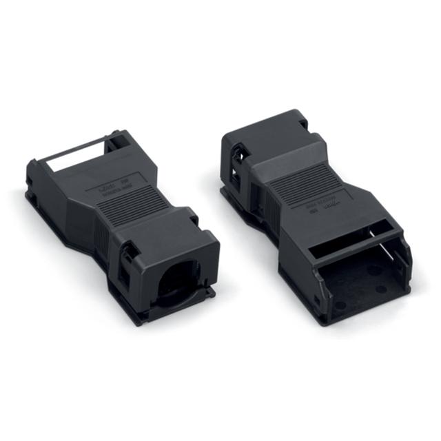 obudowa odciążająca przewody 5-torowa czarna