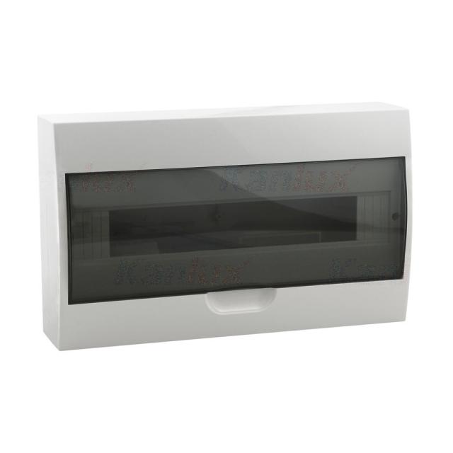 03834; DB118S 1X18P/SMD Rozdzielnica natynkowa z listwami DIN