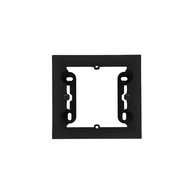 Simon 55 Puszka natynkowa 1-krotna do ramek LINE/DUO Wyokość: 40mm Czarny mat
