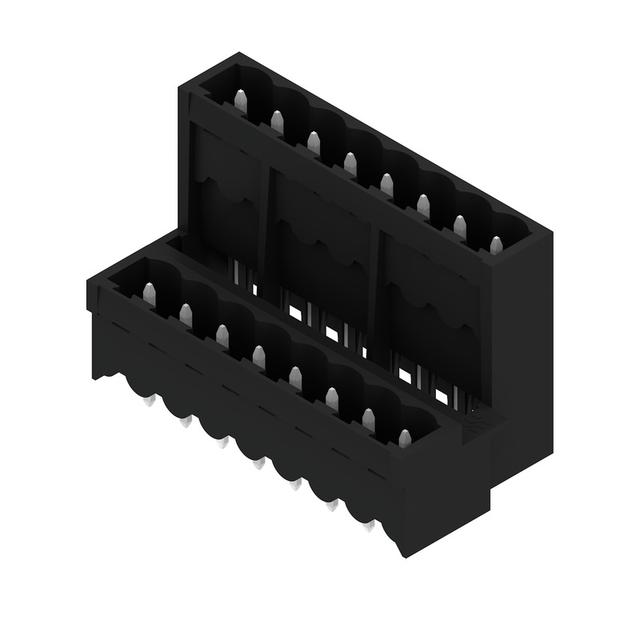 SLDV-THR 5.00/16/180GLF 3.2SN BK BX Wtyki PCB (złącza płyty), 5.00 mm, Liczba biegunów: 16, kąt odejścia: 180° /20szt./ 1911360000 WEIDMÜLLER
