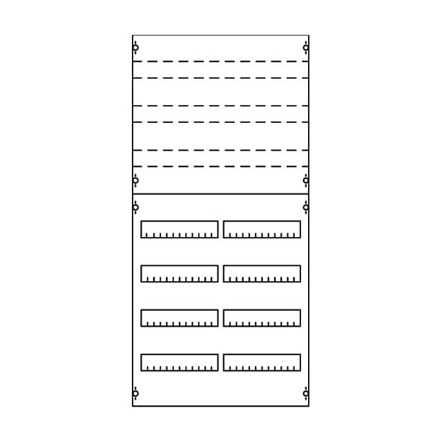 2V3KA Pole rozdzielcze 2 kol.szer.