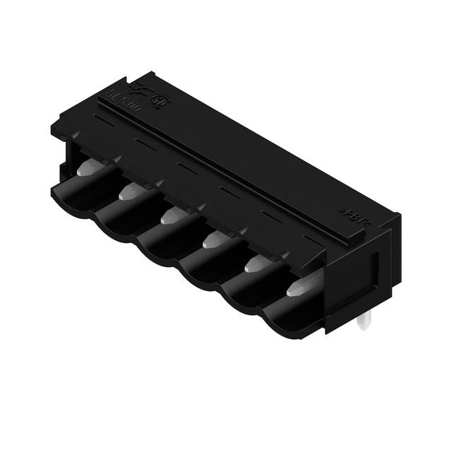 SL 5.00/06/90B 4.5SN BK BX Wtyki PCB (złącza płyty), 5.00 mm, Liczba biegunów: 6, kąt odejścia: 90° /50szt./ 1626240000 WEIDMÜLLER
