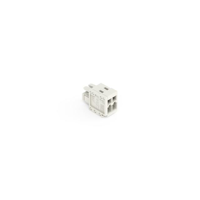 Gniazdo MCS‑MINI Classic 2‑biegunowe jasnoszare raster 3,5 mm 734‑102 /200szt./ WAGO