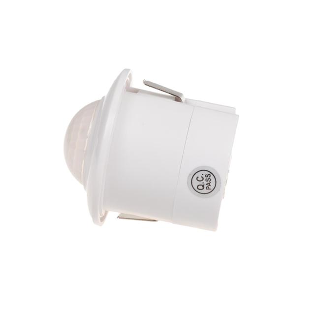 Czujnik ruchu PIR 360st Un=230V AC P=300W montaż sufitowy biały DR-07 F&F
