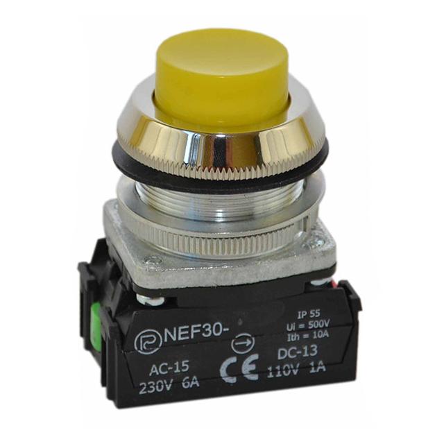 Przycisk NEF30-WX/W3 żółty W0-NEF30-W X/W3 G PROMET