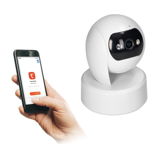 Kamera wewnętrzna obrotowa 4MP Wi-Fi detekcja ruchu funkcja śledzenia ORNO