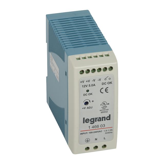 ZASILACZ 1F STABILIZOWANY 12VDC 60W, Legrand