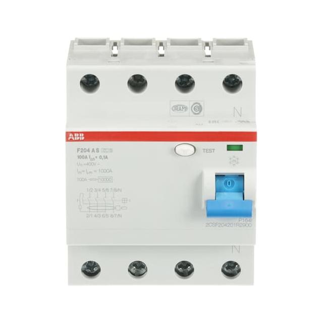 F204 A S-100/0,1 wyłącznik różnicowo-prądowy STANDARD