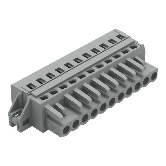Gniazdo MCS‑MIDI Classic 11‑biegunowe szare raster 5mm 231‑111/027‑000 /25szt./ WAGO
