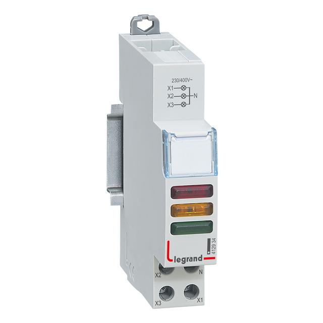 Lampka Modułowa Potrójna 3Xled 230/400V L433 412934 LEGRAND