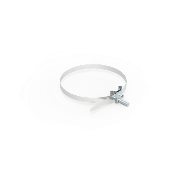 NI OBEJMA UNI. POJ. DO RUROCIĄGU M 8 (0-150mm) 77.2/M8 NI