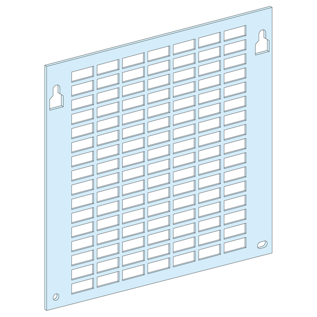 Rozdzielnice PrismaSet, płyta montażowa perforowana 4moduły 200mm