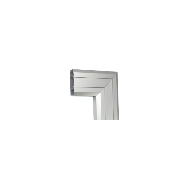 Simon Connect Kąt prosty do dołu Cablomax 170x55mm aluminium TKA021113/8 KONTAKT