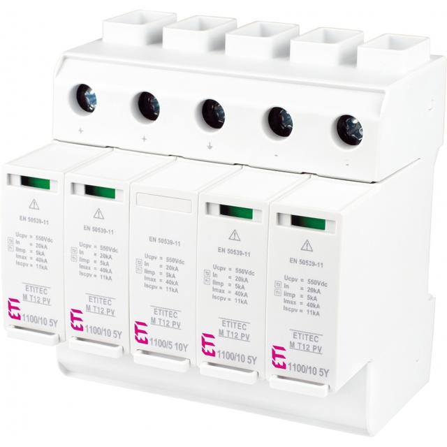 Ogranicznik przepięć T1 T2 (B C) - do systemów PV TEC M T12 PV 1100/10 5Y 002440675 ETI