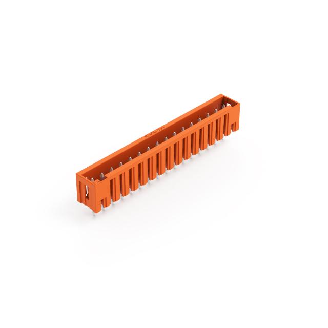 MCS-MINI Classic wtyk 16-bieg. pomarańczowy raster 3,81 mm /50szt./ WAGO