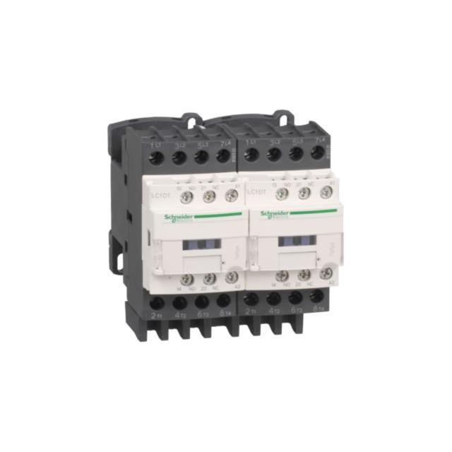 Stycznik nawrotny I=20A AC-1 4 bieguny napięcie cewki 110 V AC LC2DT25F7 Schneider