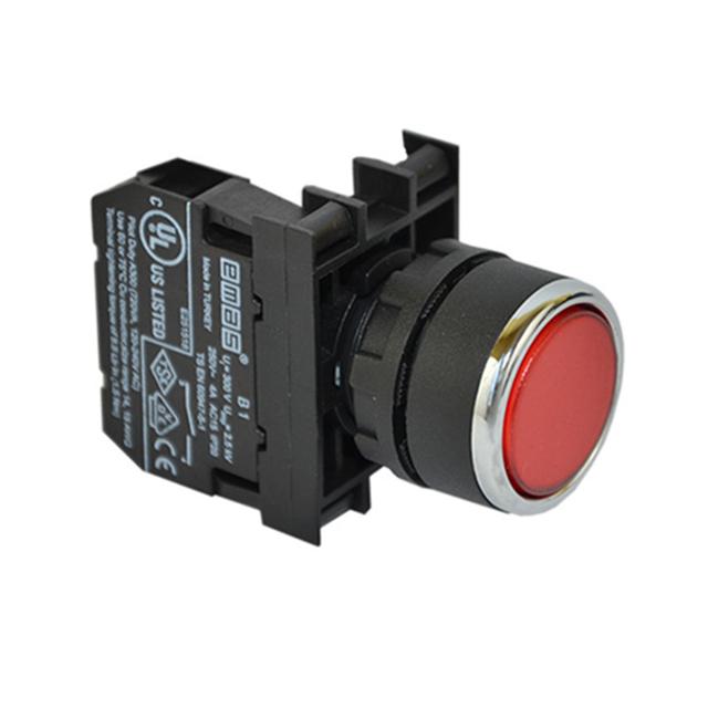 Przycisk kryty 1NO czerwony