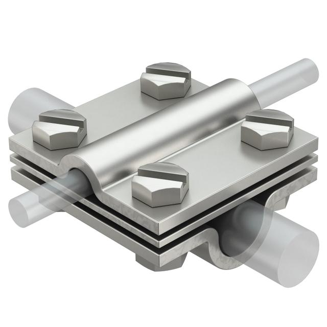 252 8-10x16 V4A, Zacisk krzyżowy