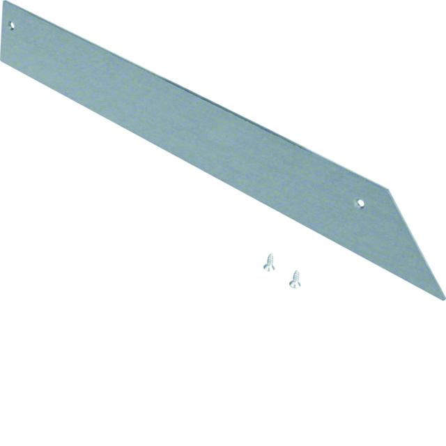 tehalit.AK Końcówka 1-str skos pokrywy 250X40mm stal AKE2500401 HAGER