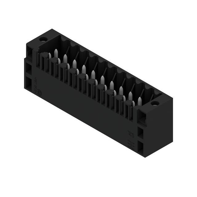 S2L 3.50/22/180F 3.5SN BK BX Wtyki PCB (złącza płyty), 3.50 mm, Liczba biegunów: 22, kąt odejścia: 180° /36szt./ 1729670000 WEIDMÜLLER