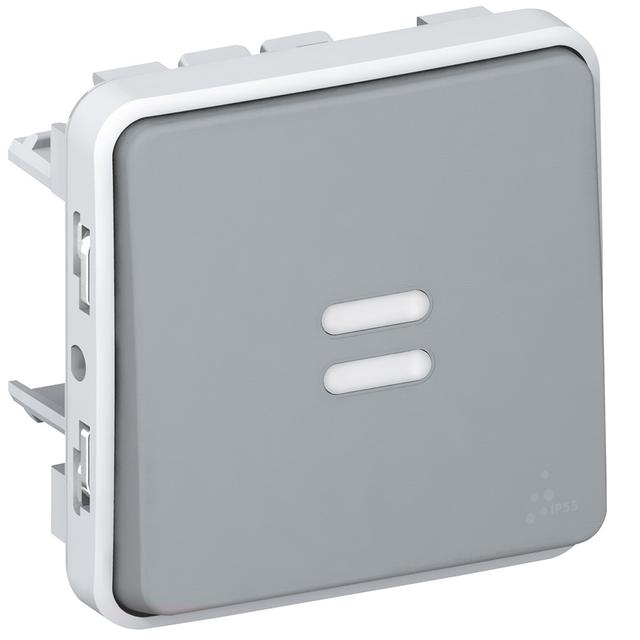 Plexo IP55 - Łącznik Uniwersalny Kolor Szary - Montaż Modularny 069512 LEGRAND
