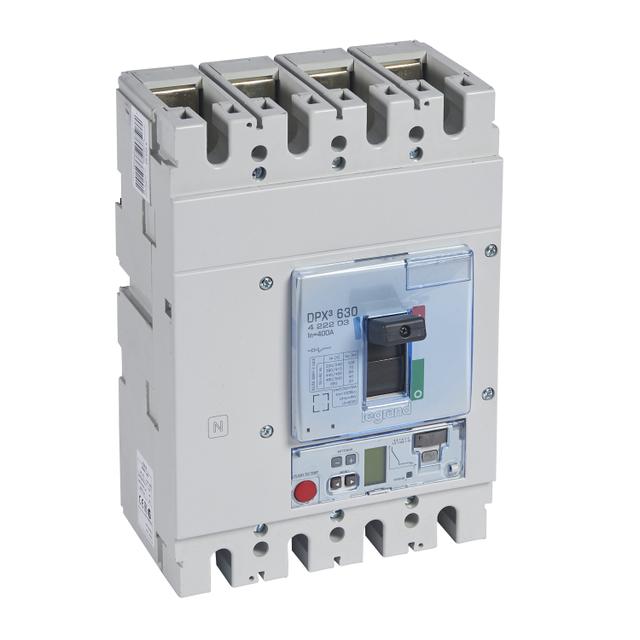 Wyłącznik DPX3 630 Sg+P 4P 400A 70Ka 422203 LEGRAND