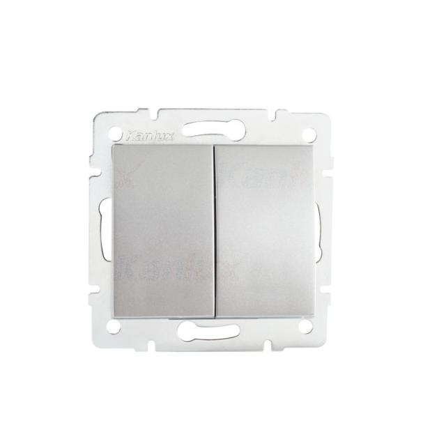 LOGI 02-1022-143 sr   Łącznik zwierny podwójny