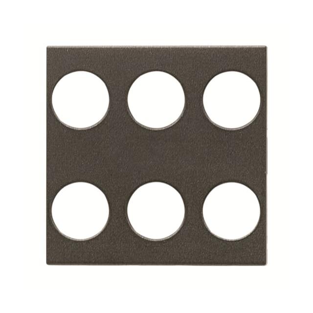 POKRYWA PRZYCISKU 3/6 KNX -KNX-ANTRACYT