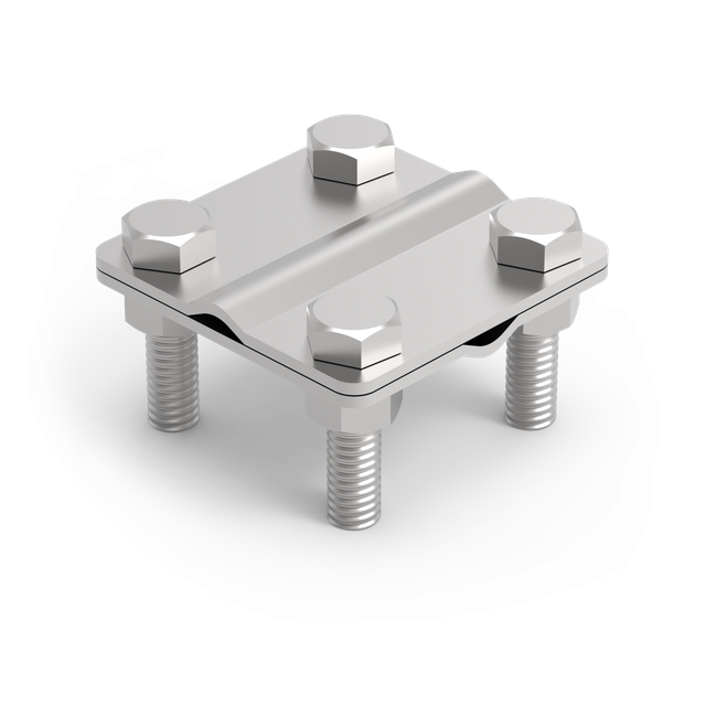 NI ZŁĄCZE KRZYŻOWE 4-OTWOROWE 8/30 NIERDZEWNE 1.2 NI