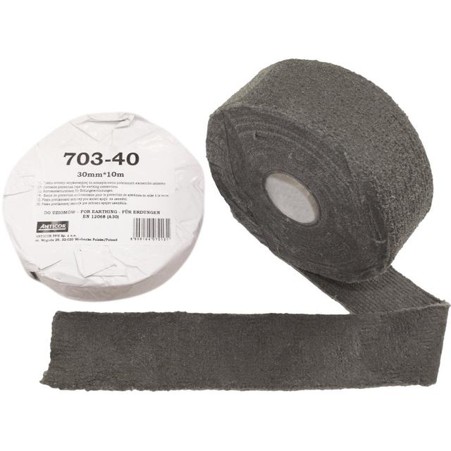Anticor Plast 703-40 rozmiar 50 mm x 10 m, plastyczna taśma na tkaninie