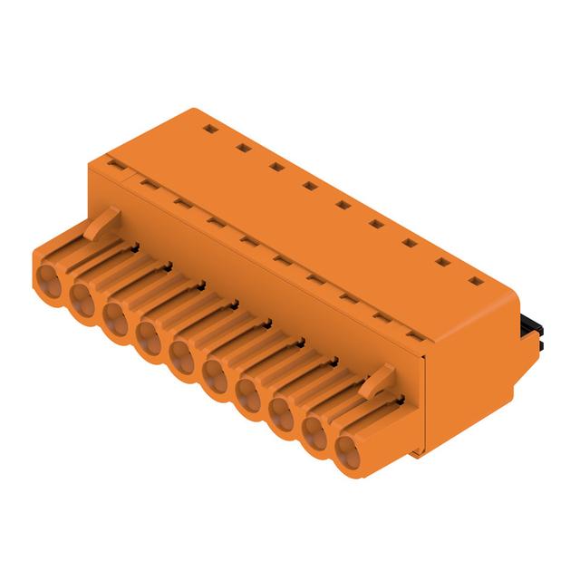 BLF 5.00HC/10/180 SN OR BX Wtyk PCB (złącze wiązki), 5.00 mm, Liczba biegunów: 10, PUSH IN, Złącze sprężynowe /36szt./ 1017960000 WEIDMÜLLER