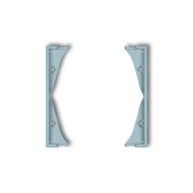 ICON Ramka pośrednia do gniazd podwójnych lazurowy KARLIK