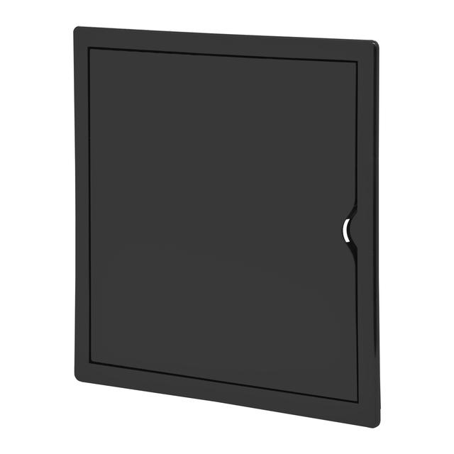 Drzwiczki rewizyjne czarny 25x25 cm plastikowe ABS ID-25/25/B VIRONE