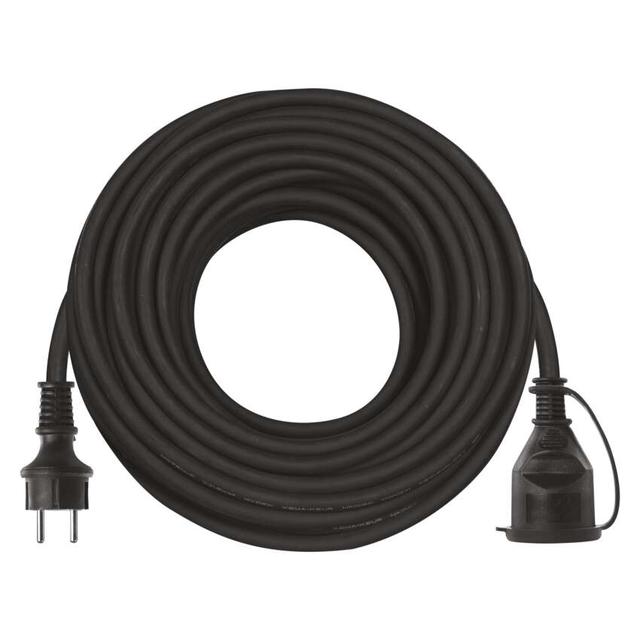 Przedłużacz 1 gniazdo 25m 3× 2,5mm guma / neopren P01725R EMOS
