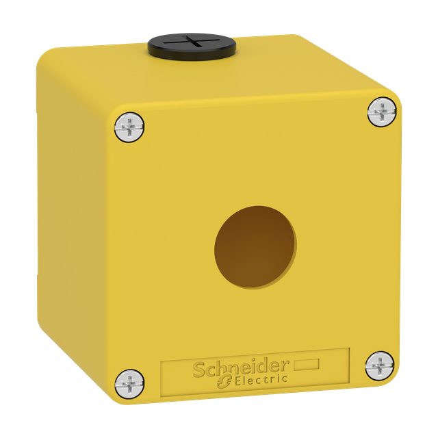 Kaseta sterownika żółta 1 otwór XAPK1501 Schneider