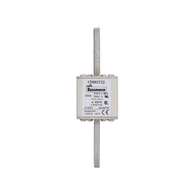 FUSE 550A 690V 1*FU/115 AR UC Wkładka szybka 550A AC 690V rozmiar 1 45x45x148 mm aR, 170M3722 EATON