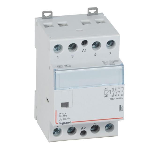 STYCZNIK MODUŁOWY SM 363 63A 230V 4NO, Legrand