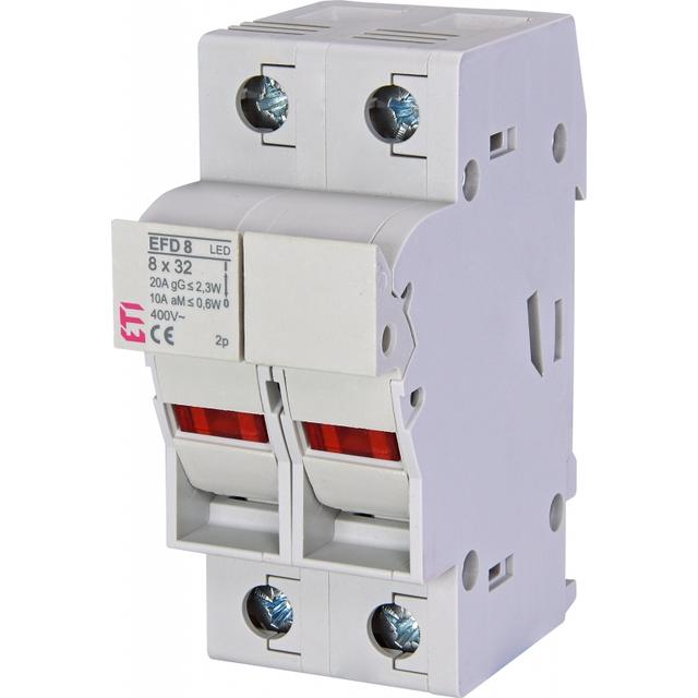 Rozłącznik bezpiecznikowy EFD 8 2P LED 002520013 ETI