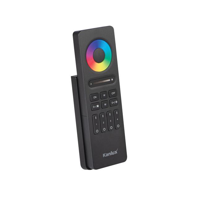 REMOTE 4 RGBW/CCT-B Pilot do taśm LED REMOTE 4 RGBW/CCT-B czarny czterostrefowy KANLUX