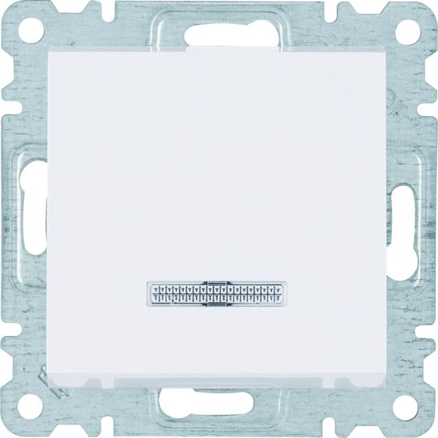 lumina Łącznik kontrolny uniwersalny/schodowy biały WL0220 HAGER