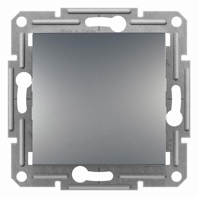 Asfora, łącznik schodowy, bez ramki, zaciski śrubowe, stal