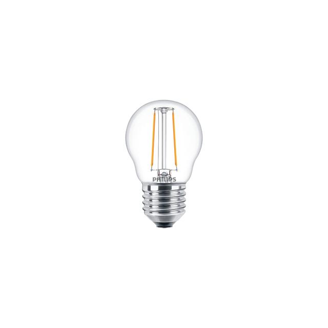 Żarówka LED Kulka 2W=25W 250lm / 2700K barwa ciepła LEDLuster 2-25W P45 E27 827 PHILIPS
