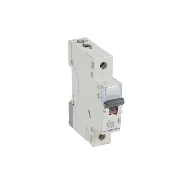 Wyłącznik Nadprądowy 1P D20A 6kA AC S301 TX3 403722 LEGRAND