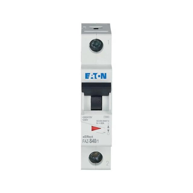 FAZ-S40/1 Wyłącznik nadprądowy 10kA S40A 1P 278616 EATON