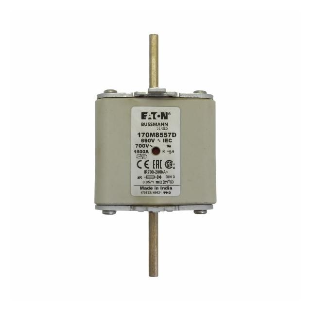 1600A 690V aR DIN 3 HSDNH FUSE Wkładka szybka 1600A AC 690V DIN 3 aR DIN IEC podwójny wskaź 170M8557