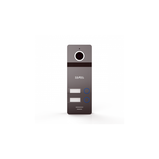 DWURODZINNY ZEWNĘTRZNY PANEL WIDEO SREBRNY TYP: VO-802S